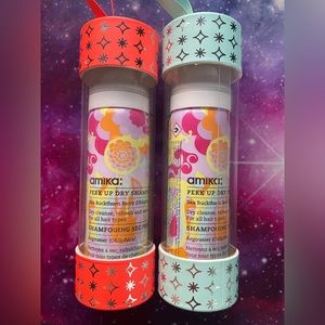 100% to CHARITY! LOT of 2 AMIKA Perk Up Dry Shampoo Ornaments